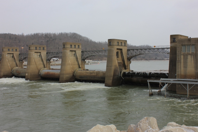 The Winfield Locks and Dams