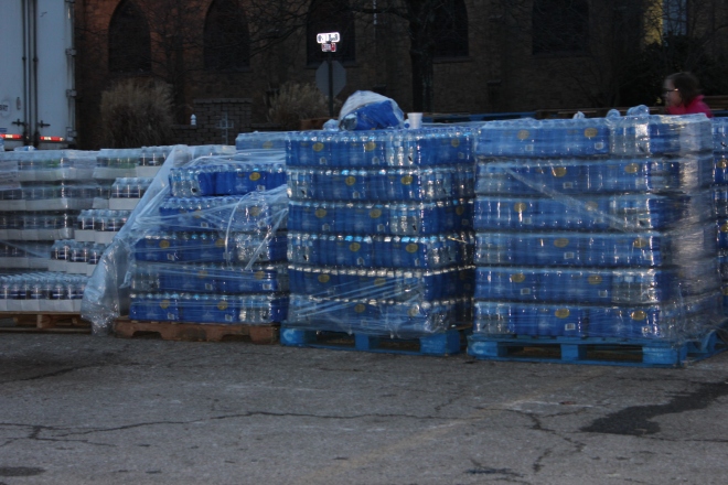 Water at a Distribution Site in WV
